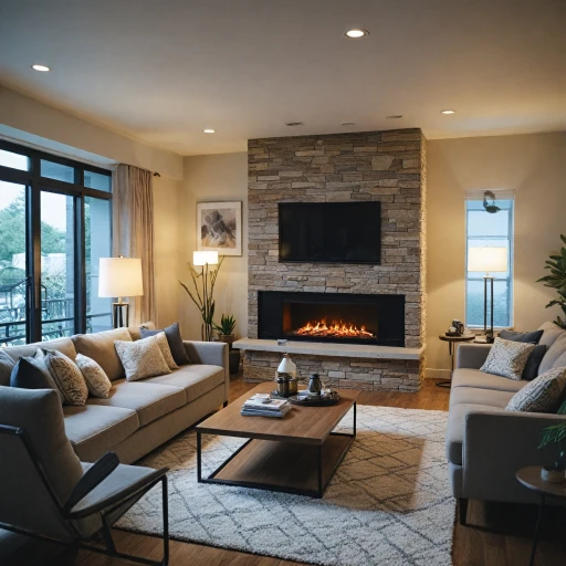 Elevate Your Space with a Ceiling-Mounted Electric Fireplace