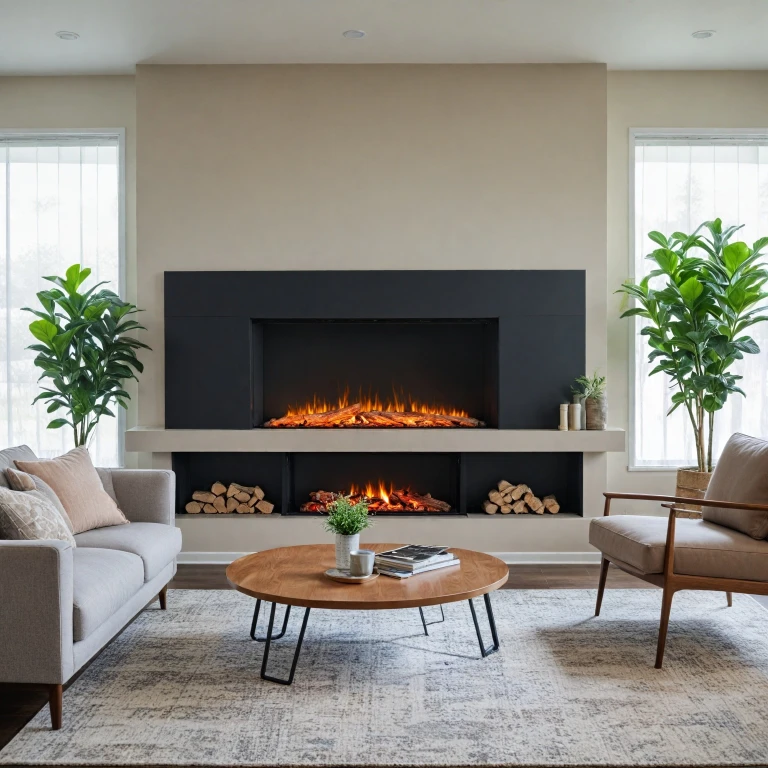 Enhance Your Home with a Stylish Wall-Mounted Electric Fireplace