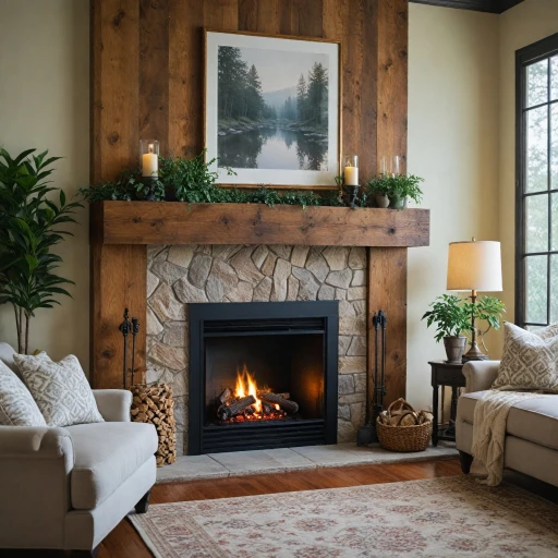 Enhancing Your Electric Fireplace with a Wood Beam Mantel