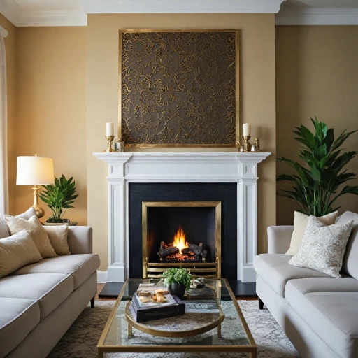 Enhancing Your Electric Fireplace with a Brass Screen